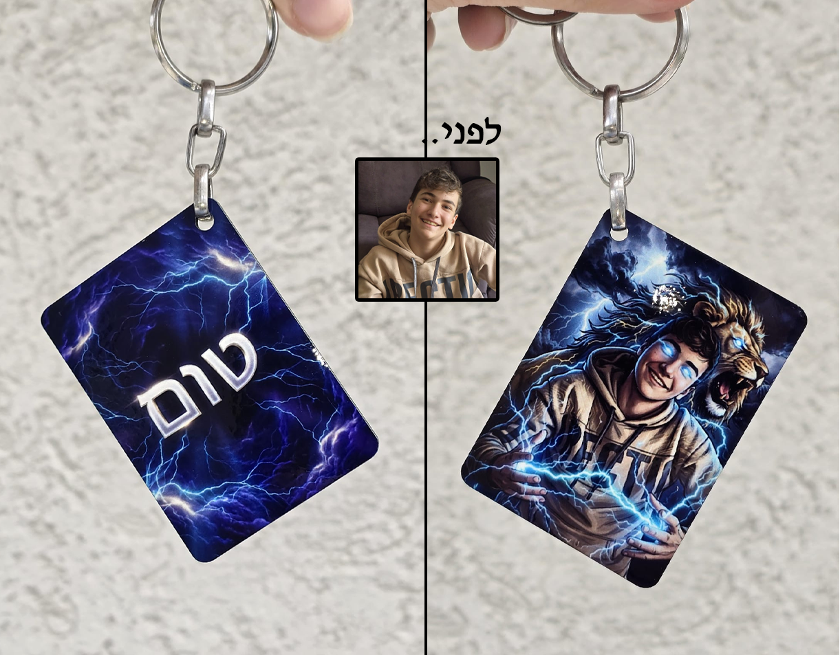מחזיק מפתחות מעוצב – תמונה 2