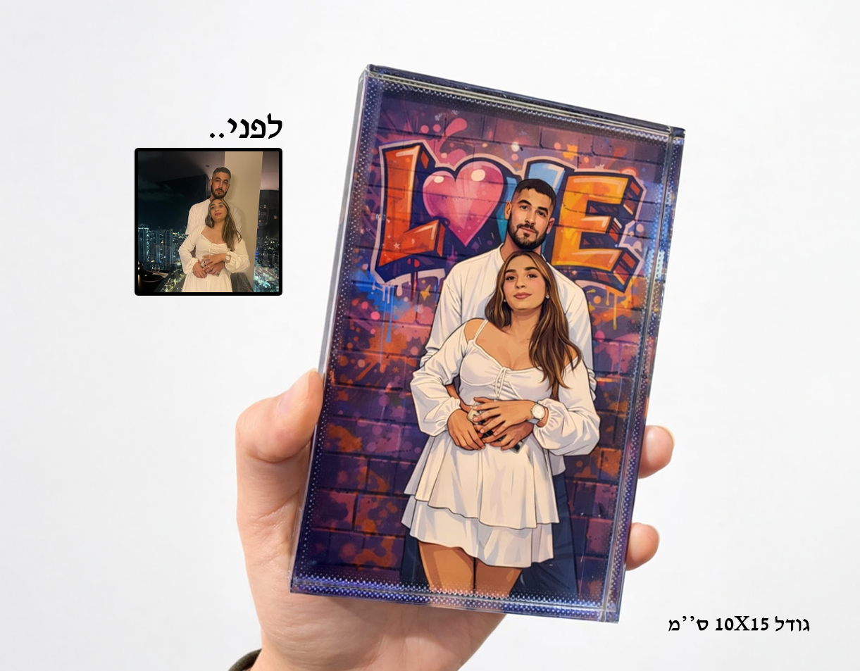 מעמד זכוכית קריסטל פרימיום עבה – תמונה 2